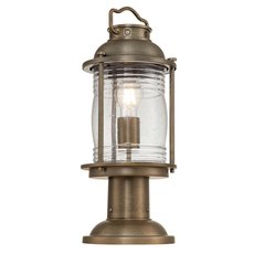 Светильник для уличного освещения с арматурой бронзы цвета Kichler KL-ASHLANDBAY3-M-BU