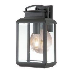 Светильник для уличного освещения с арматурой чёрного цвета Quoizel QZ-BYRON-M-GR