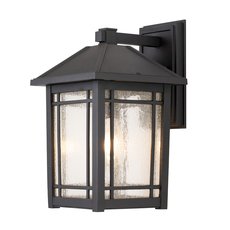 Светильник для уличного освещения с арматурой чёрного цвета Quoizel QZ-CEDAR-POINT-L-BK