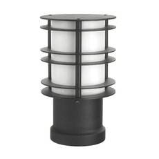 Светильник для уличного освещения с металлическими плафонами чёрного цвета Norlys 299B