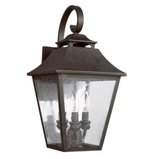 Светильник для уличного освещения с арматурой чёрного цвета Feiss FE-GALENA2-L-SBL