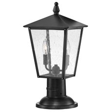 Светильник для уличного освещения с арматурой чёрного цвета Hinkley HK-HUNTERSFIELD3-M-BK