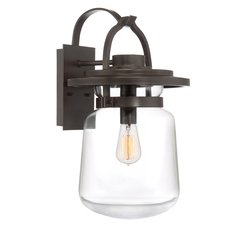 Светильник для уличного освещения с арматурой бронзы цвета Quoizel QN-LASALLE-L-WT
