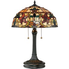 Настольная лампа с плафонами цветного цвета Quoizel QZ/KAMI/TL
