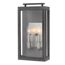 Светильник для уличного освещения с стеклянными плафонами прозрачного цвета Hinkley QN-SUTCLIFFE-M-AZ