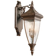 Светильник для уличного освещения с арматурой бронзы цвета Kichler KL/VENETIAN2/L
