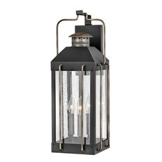 Светильник для уличного освещения с арматурой чёрного цвета Hinkley HK-FITZGERALD2-L