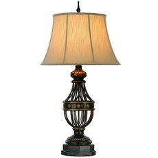 Настольная лампа с арматурой бронзы цвета Feiss FE/AUGUSTINE TL