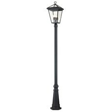 Светильник для уличного освещения с плафонами прозрачного цвета Hinkley QN-ALFORD-PLACE5-L-MB