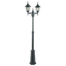 Светильник для уличного освещения с арматурой чёрного цвета, пластиковыми плафонами Norlys 302B