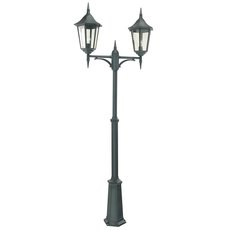 Светильник для уличного освещения с арматурой чёрного цвета, пластиковыми плафонами Norlys 382B