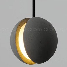 Светильник с арматурой чёрного цвета, керамическими плафонами Cloyd 11073