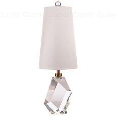 Настольная лампа с текстильными плафонами белого цвета Cloyd 30065