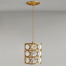 Светильник с арматурой золотого цвета, стеклянными плафонами Cloyd 10579