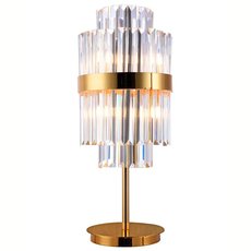 Настольная лампа с стеклянными плафонами прозрачного цвета Cloyd 30023