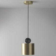 Светильник с металлическими плафонами бронзы цвета BLS 16860