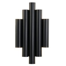Бра с арматурой чёрного цвета, металлическими плафонами Favourite 4124-2W