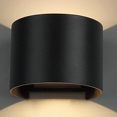 Светильник для уличного освещения с арматурой чёрного цвета, плафонами чёрного цвета Mantra 8604