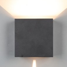 Светильник для уличного освещения с арматурой чёрного цвета, плафонами чёрного цвета Mantra 8611