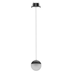 Точечный светильник с арматурой чёрного цвета Mantra 8436
