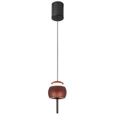 Светильник с металлическими плафонами коричневого цвета Mantra 8411