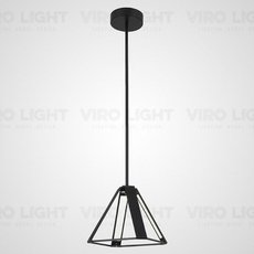 Светильник с арматурой чёрного цвета, металлическими плафонами VIROLIGHT VL13773