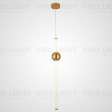 Светильник с арматурой золотого цвета, стеклянными плафонами VIROLIGHT VL13795