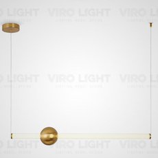 Светильник с арматурой золотого цвета VIROLIGHT VL21037