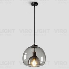 Светильник с стеклянными плафонами тонированного цвета VIROLIGHT VL14353