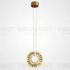 Светильник с плафонами прозрачного цвета VIROLIGHT VL14447