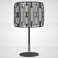 Настольная лампа с стеклянными плафонами прозрачного цвета VIROLIGHT VL27221