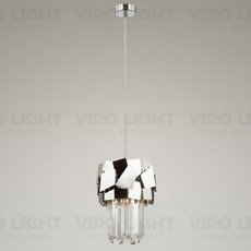 Светильник с металлическими плафонами хрома цвета VIROLIGHT VL14757