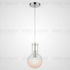 Светильник с арматурой хрома цвета, плафонами прозрачного цвета VIROLIGHT VL14778