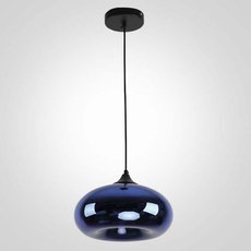 Светильник с стеклянными плафонами синего цвета VIROLIGHT VL33022