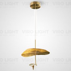 Светильник с металлическими плафонами латуни цвета VIROLIGHT VL15485