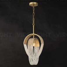 Светильник с хрустальными плафонами прозрачного цвета VIROLIGHT VL15529