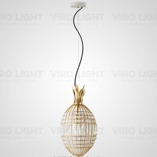Светильник с хрустальными плафонами прозрачного цвета VIROLIGHT VL15558