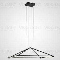 Светильник с металлическими плафонами чёрного цвета VIROLIGHT VL18739