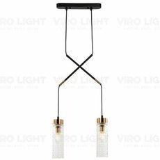 Светильник с плафонами прозрачного цвета VIROLIGHT VL23822