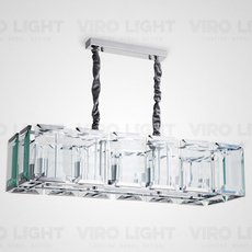Светильник с стеклянными плафонами прозрачного цвета VIROLIGHT VL21872