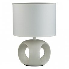 Настольная лампа с арматурой белого цвета, плафонами белого цвета Lumion 5664/1T
