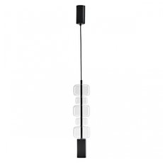 Светильник с арматурой чёрного цвета, плафонами прозрачного цвета Lumion 6503/1