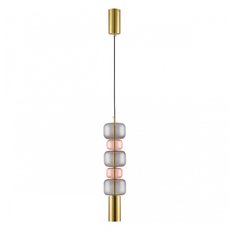 Светильник с арматурой бронзы цвета, стеклянными плафонами Lumion 6504/1A