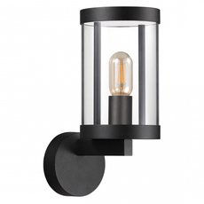 Светильник для уличного освещения с арматурой чёрного цвета, плафонами прозрачного цвета Novotech 370941