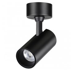 Точечный светильник с арматурой чёрного цвета Novotech 359228