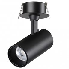 Точечный светильник с арматурой чёрного цвета Novotech 359224