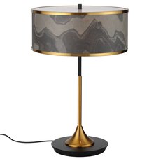Настольная лампа с плафонами серого цвета Odeon Light 5064/2T