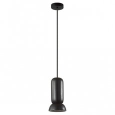 Светильник с арматурой чёрного цвета, керамическими плафонами Odeon Light 5054/1D