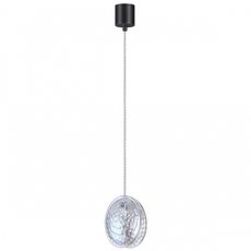 Светильник с арматурой чёрного цвета, стеклянными плафонами Odeon Light 5039/1A