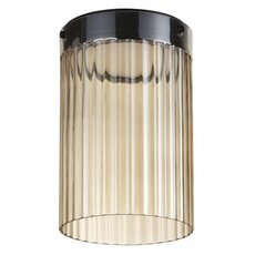 Светильник с арматурой чёрного цвета, плафонами янтарного цвета Odeon Light 5047/15LC